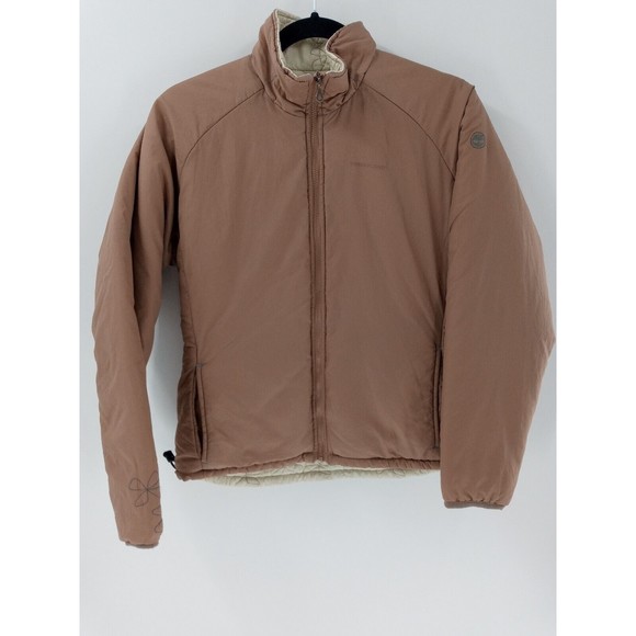 Timberland Jackets & Blazers - Women's Timberland Brown Cream Reversible Jacket Size S